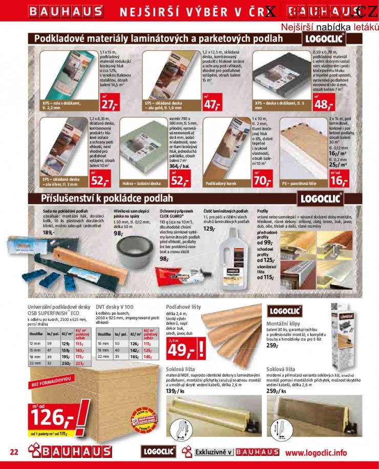 leták Bauhaus leták strana 1 leták Bauhaus leták strana 1