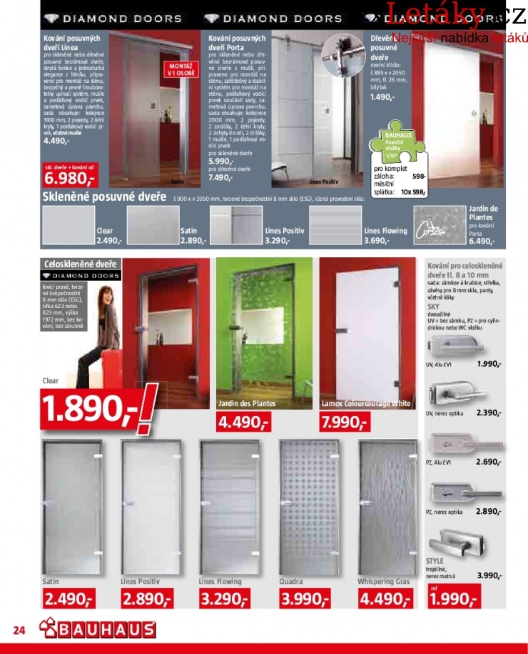 leták Bauhaus leták strana 1 leták Bauhaus leták strana 1