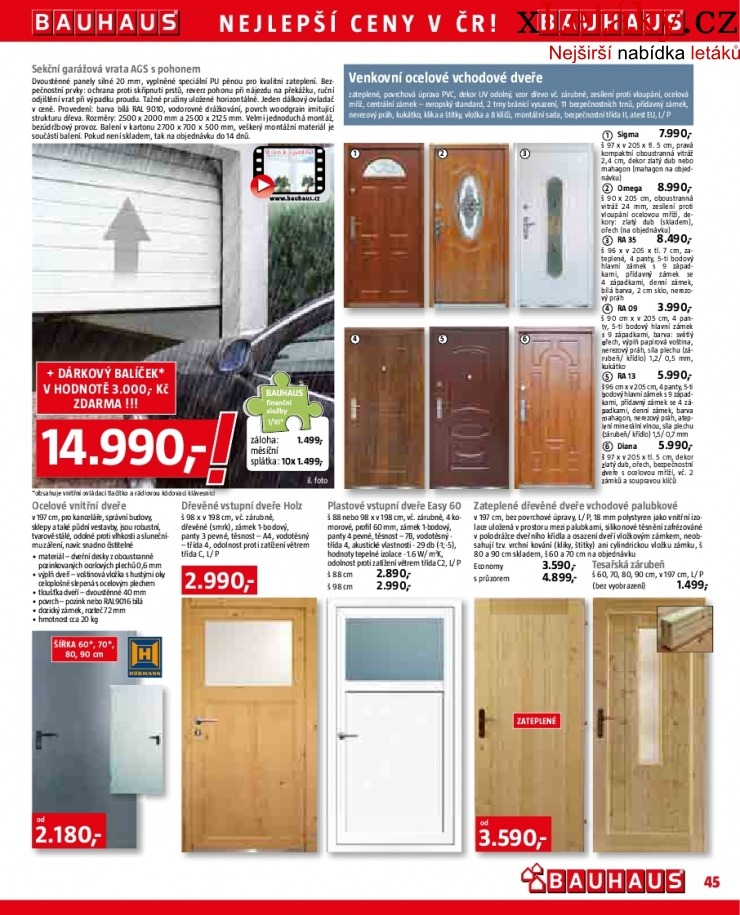 leták Bauhaus leták strana 1 leták Bauhaus leták strana 1