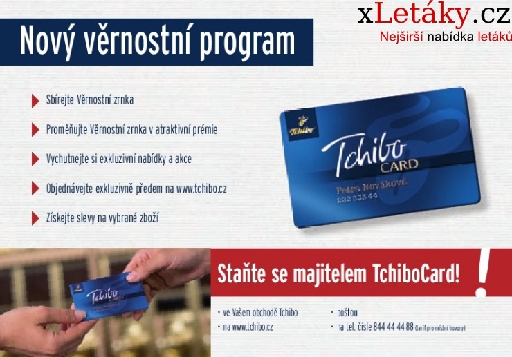 leták Tchibo leták strana 1 leták Tchibo leták strana 1