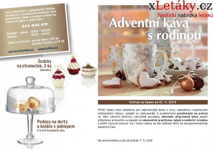 leták Tchibo leták strana 1 leták Tchibo leták strana 1