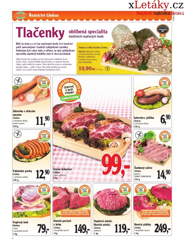 leták Globus leták  strana 1 leták Globus leták strana 1