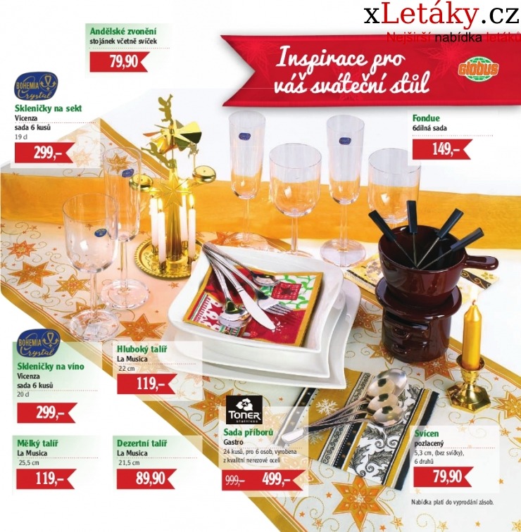leták Globus - vánoční dekorace leták strana 1 leták Globus - vánoční dekorace leták strana 1