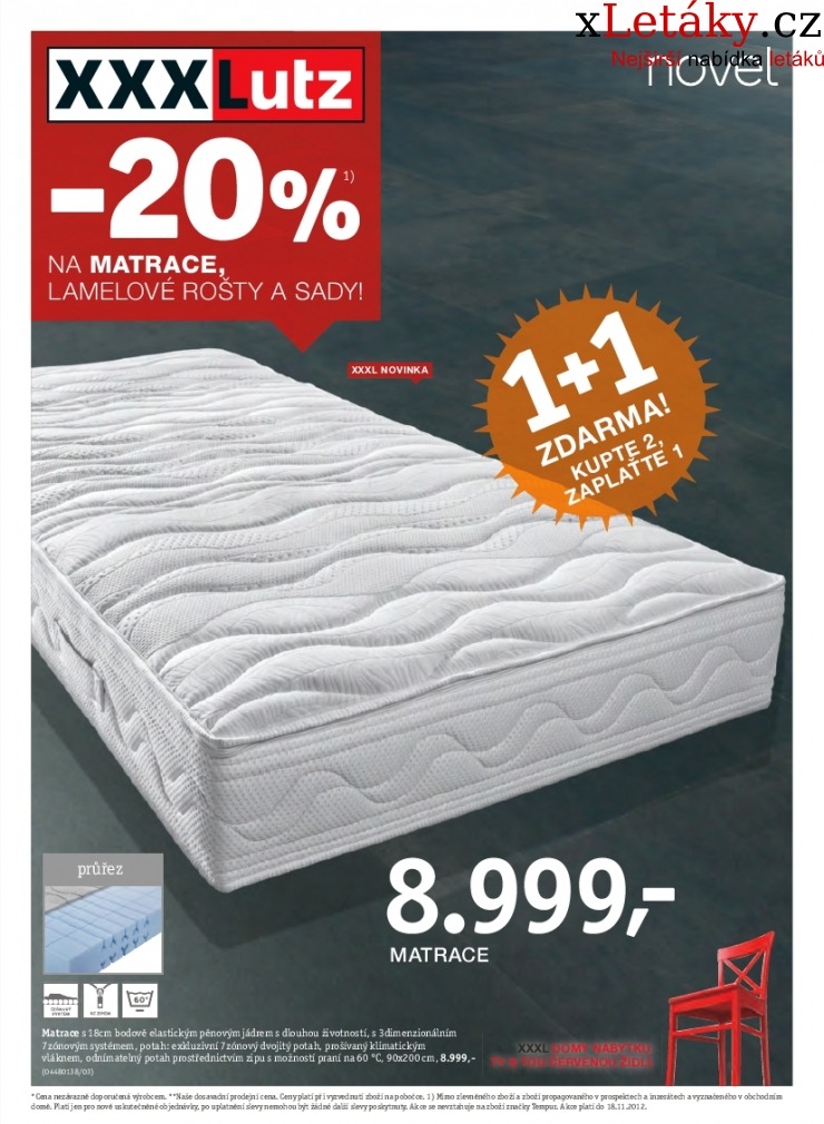 letk XXXLutz - Matrace letk strana 1
