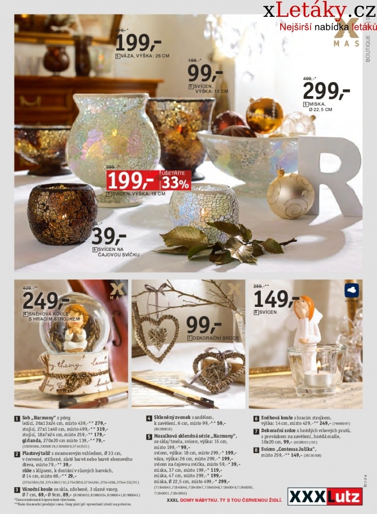 leták XXXLutz - Vánoční nápady akční leták strana 1 leták XXXLutz - Vánoční nápady akční leták strana 1