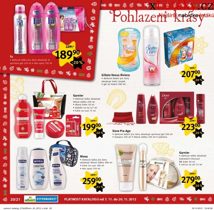 leták Albert Hypermarket - Vánoční leták strana 1 leták Albert Hypermarket - Vánoční leták strana 1