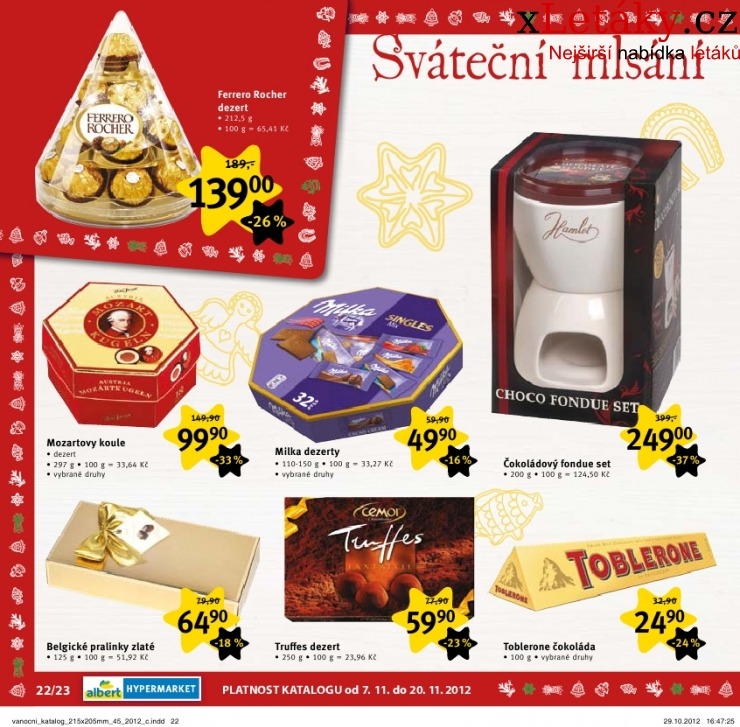 leták Albert Hypermarket - Vánoční leták strana 1 leták Albert Hypermarket - Vánoční leták strana 1
