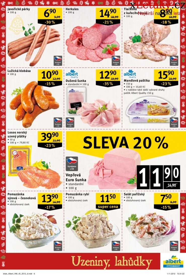 leták Albert Hypermarket akční leták strana 1 leták Albert Hypermarket akční leták strana 1