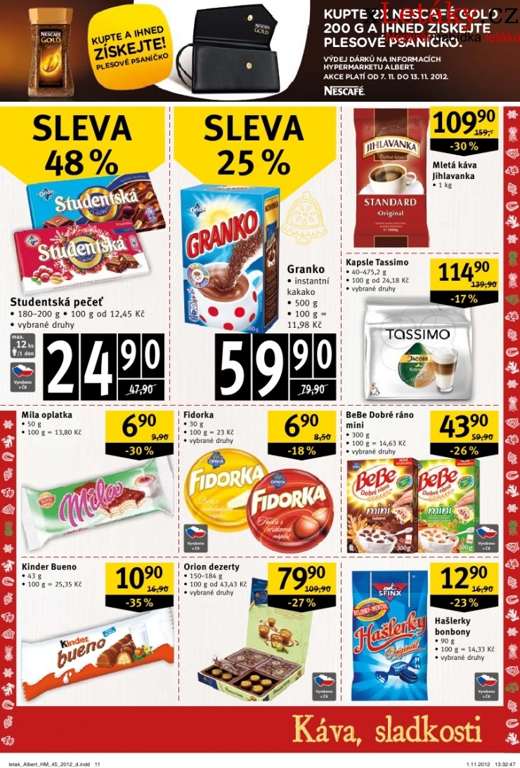 leták Albert Hypermarket akční leták strana 1 leták Albert Hypermarket akční leták strana 1