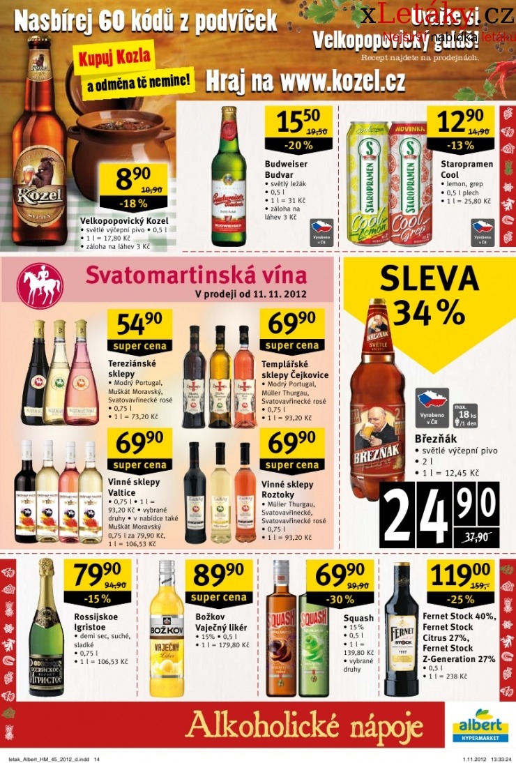 leták Albert Hypermarket akční leták strana 1 leták Albert Hypermarket akční leták strana 1