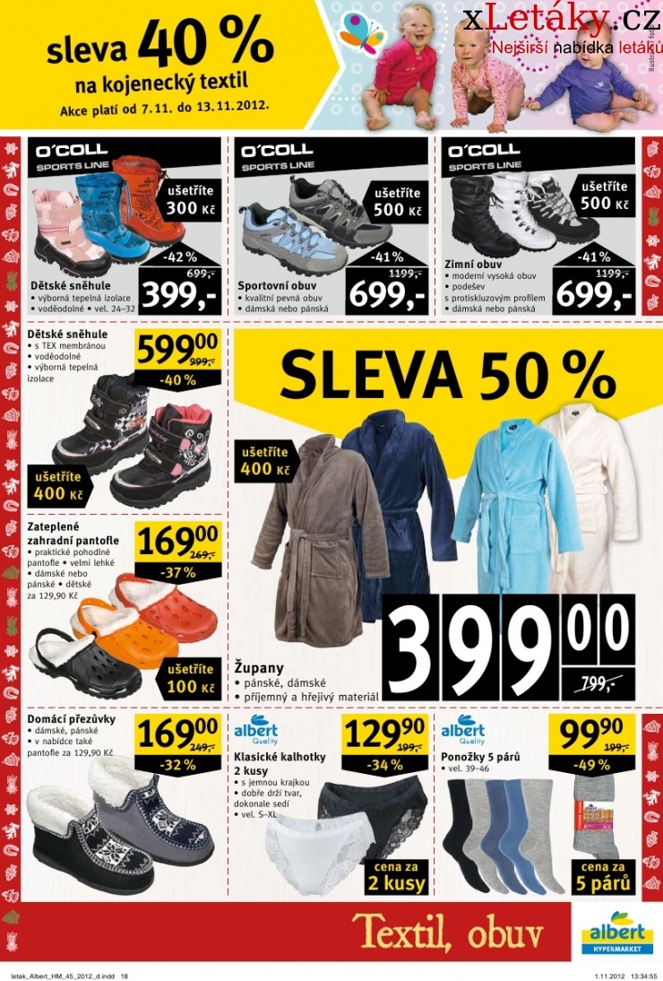 leták Albert Hypermarket akční leták strana 1 leták Albert Hypermarket akční leták strana 1