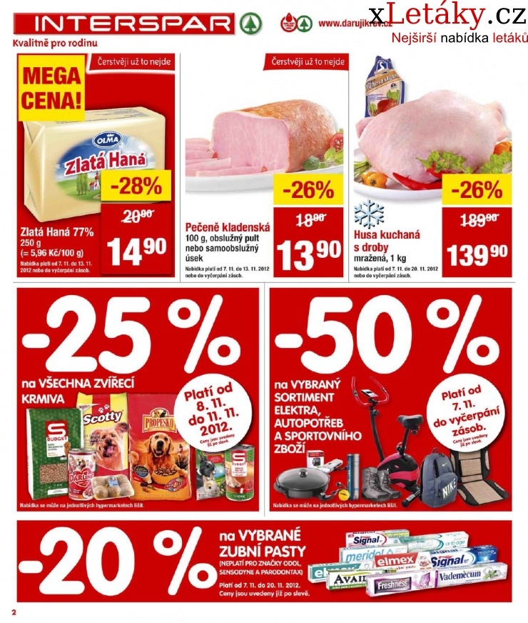 leták Interspar akční leták strana 1 leták Interspar akční leták strana 1