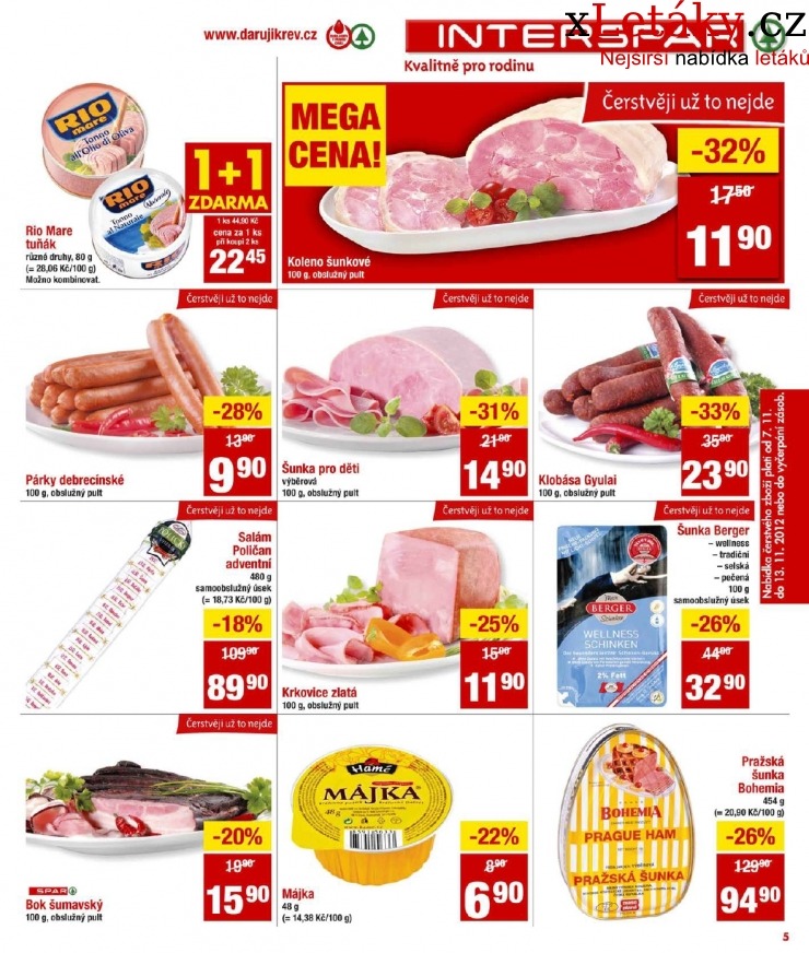 leták Interspar akční leták strana 1 leták Interspar akční leták strana 1