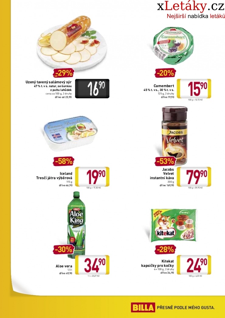 leták Billa - Bruntál akční leták strana 1 leták Billa - Bruntál akční leták strana 1