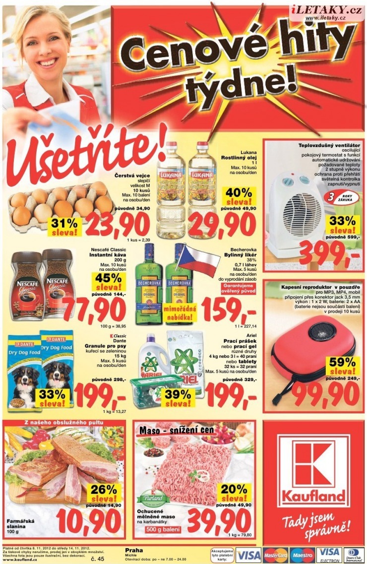 leták Kaufland strana 1 leták Kaufland strana 1