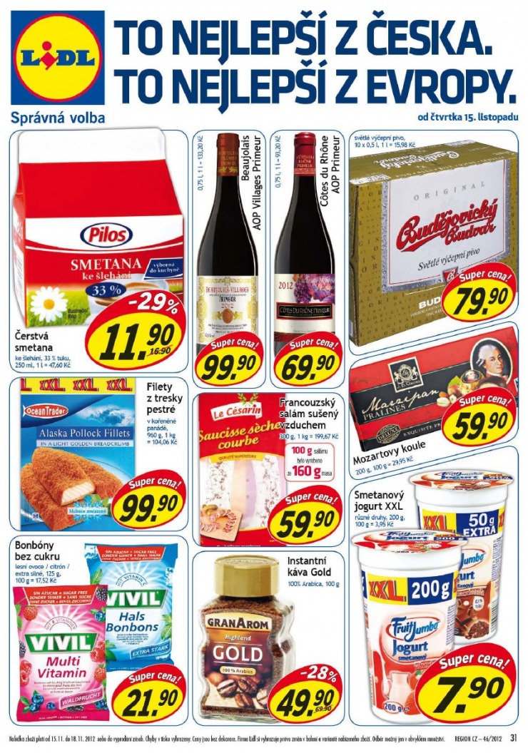 leták Lidl strana 1 leták Lidl strana 1