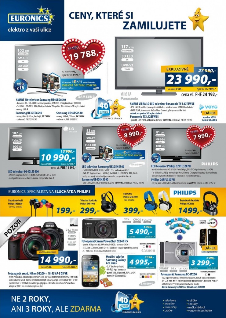 leták Euronics strana 1 leták Euronics strana 1