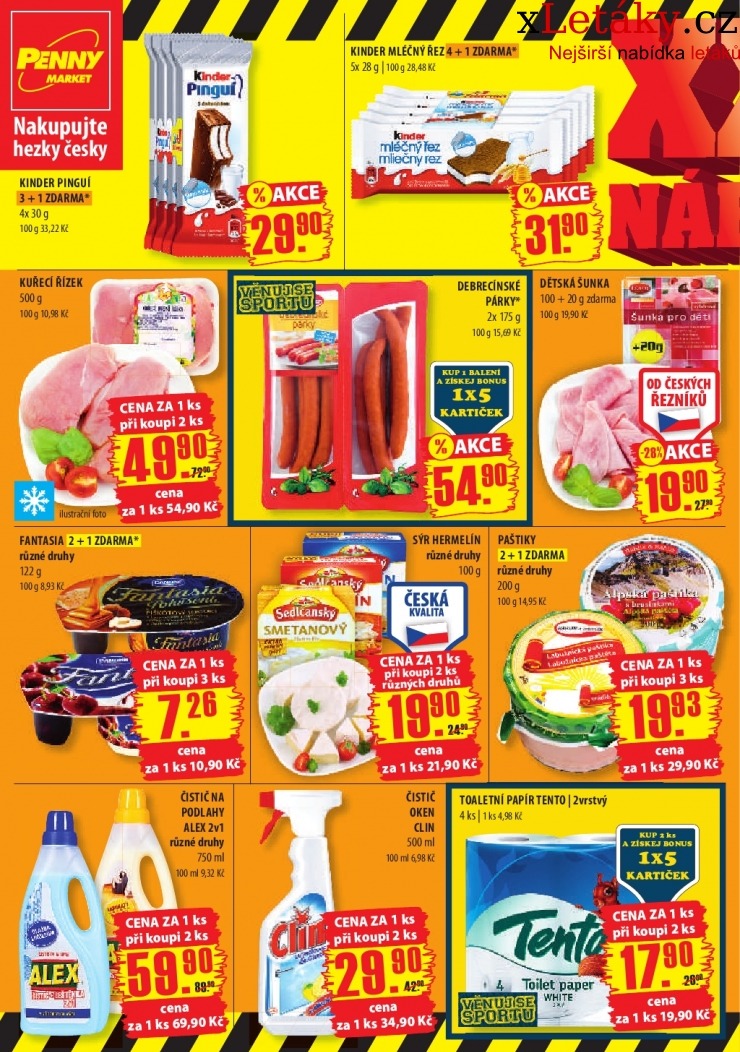 leták Penny Market akční leták strana 1 leták Penny Market akční leták strana 1