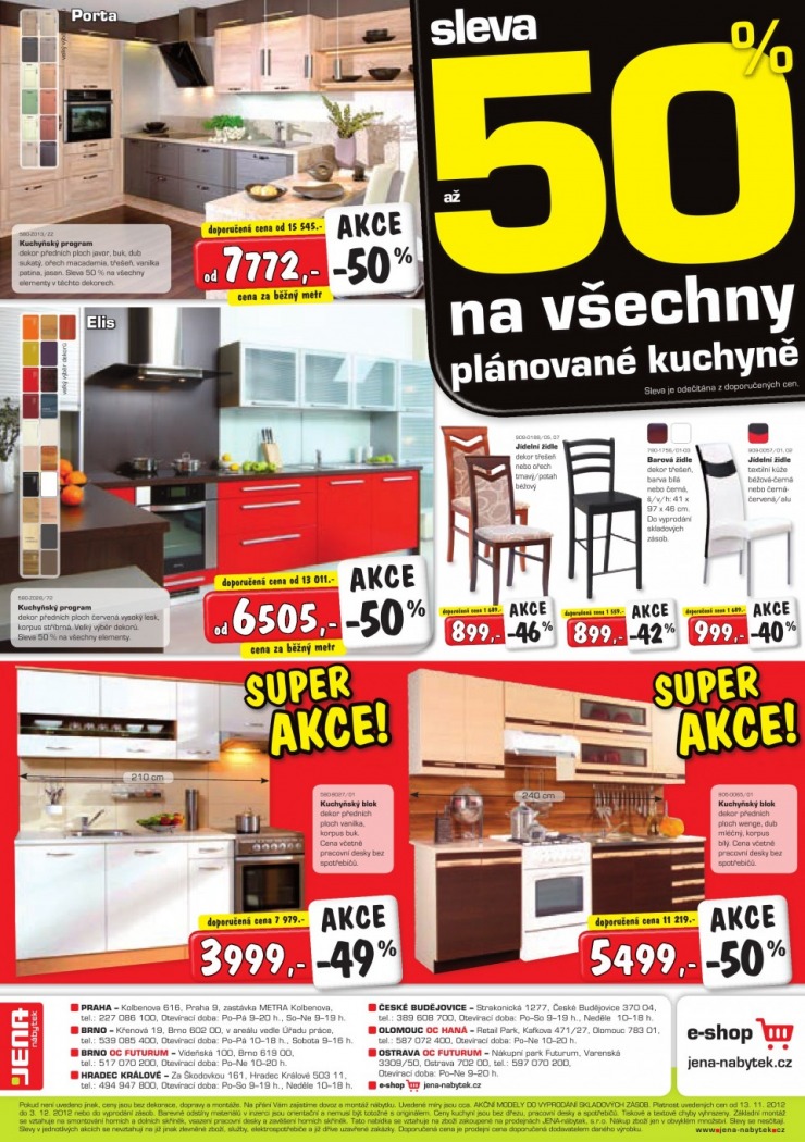 leták Jena nábytek strana 1 leták Jena nábytek strana 1