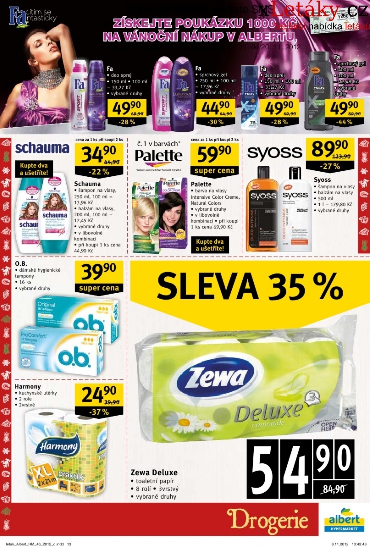 leták Albert Hypermarket akční leták strana 1 leták Albert Hypermarket akční leták strana 1