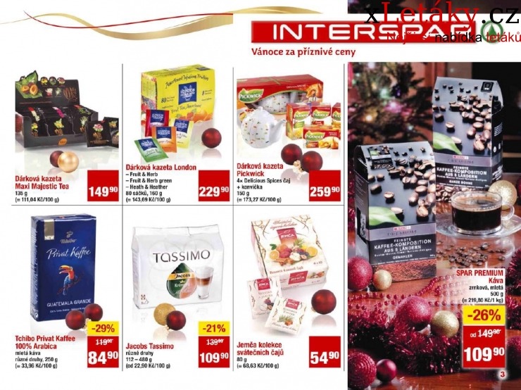 leták Interspar - dárky akční leták strana 1 leták Interspar - dárky akční leták strana 1