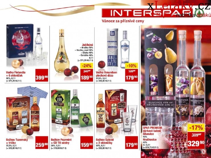 leták Interspar - dárky akční leták strana 1 leták Interspar - dárky akční leták strana 1