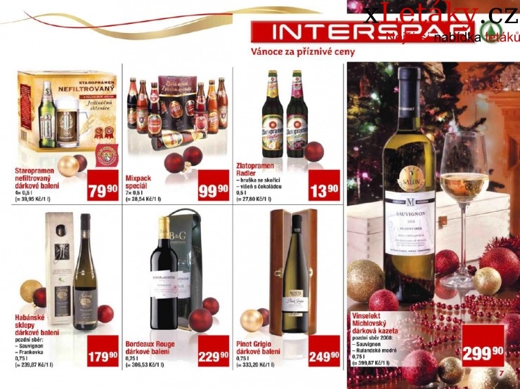 leták Interspar - dárky akční leták strana 1 leták Interspar - dárky akční leták strana 1