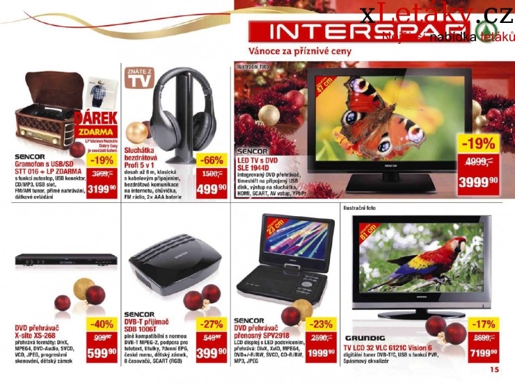leták Interspar - dárky akční leták strana 1 leták Interspar - dárky akční leták strana 1