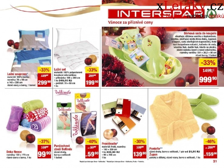leták Interspar - dárky akční leták strana 1 leták Interspar - dárky akční leták strana 1