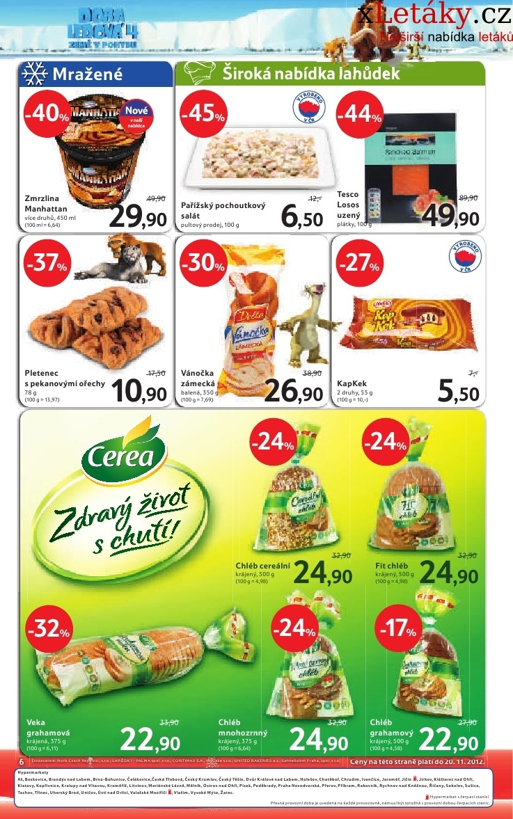 let�k Tesco - mal� hypermarket let�k strana 1