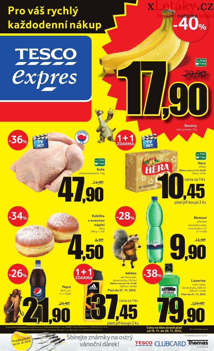 letk Tesco - expres aktuln letk strana 1