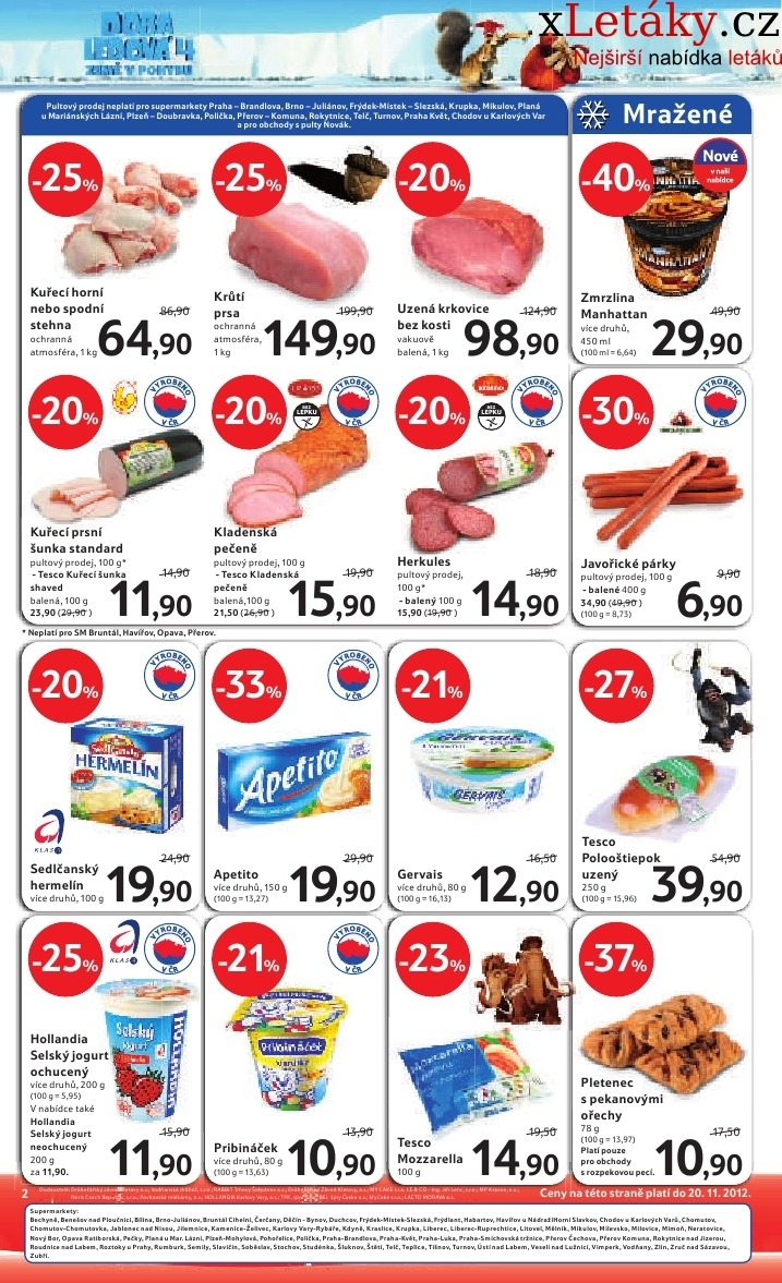 leták Tesco - supermarket akční leták strana 1 leták Tesco - supermarket akční leták strana 1