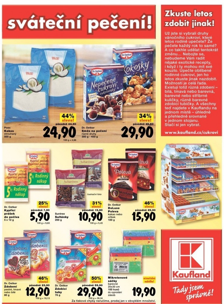 leták Kaufland strana 1 leták Kaufland strana 1