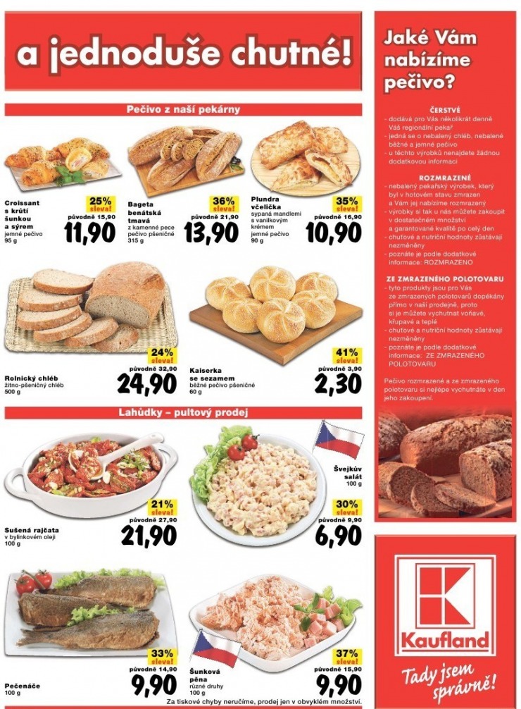 leták Kaufland strana 1 leták Kaufland strana 1