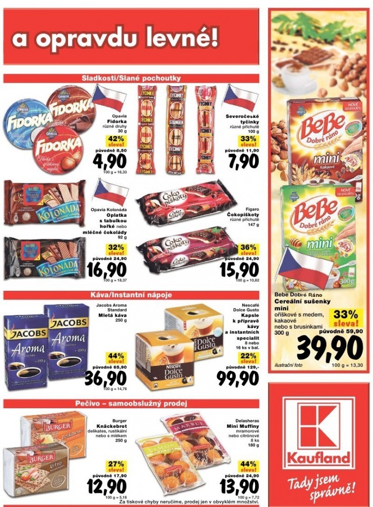leták Kaufland strana 1 leták Kaufland strana 1