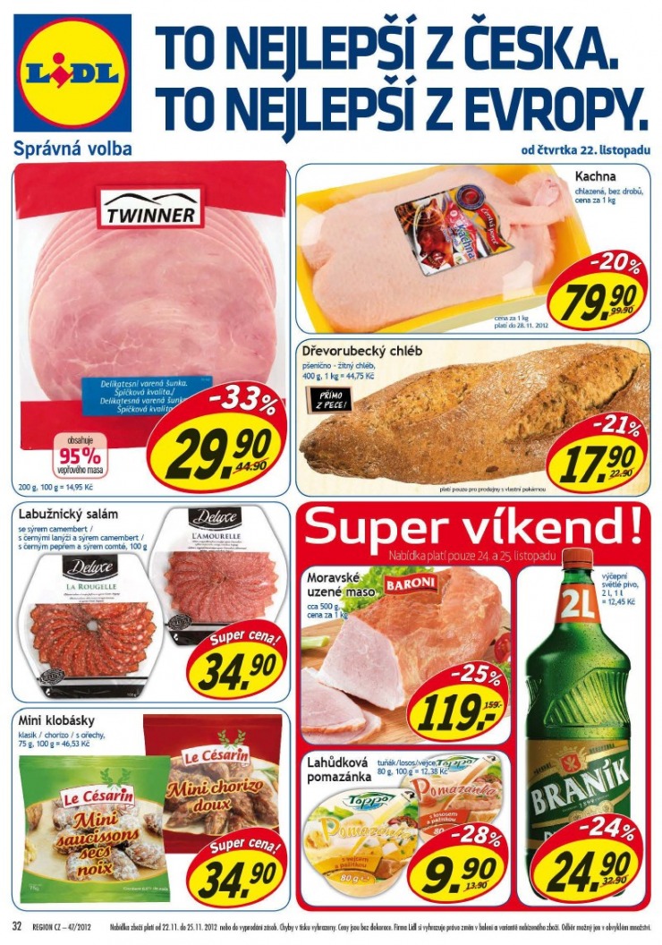 leták Lidl strana 1 leták Lidl strana 1