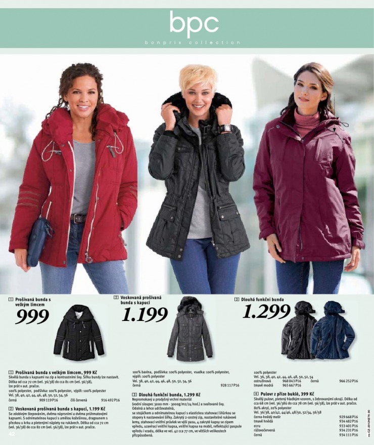 leták Bonprix strana 1 leták Bonprix strana 1