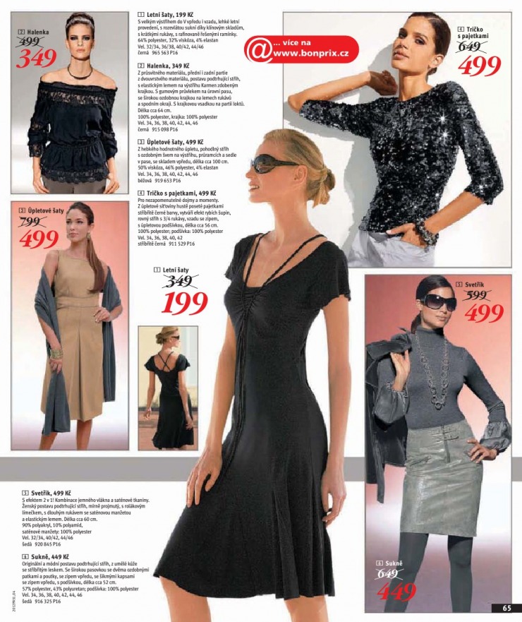 leták Bonprix strana 1 leták Bonprix strana 1