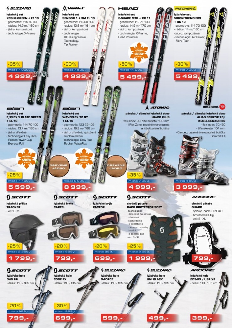 leták Sportisimo strana 1 leták Sportisimo strana 1