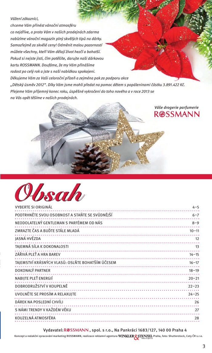 leták Rossmann strana 1 leták Rossmann strana 1