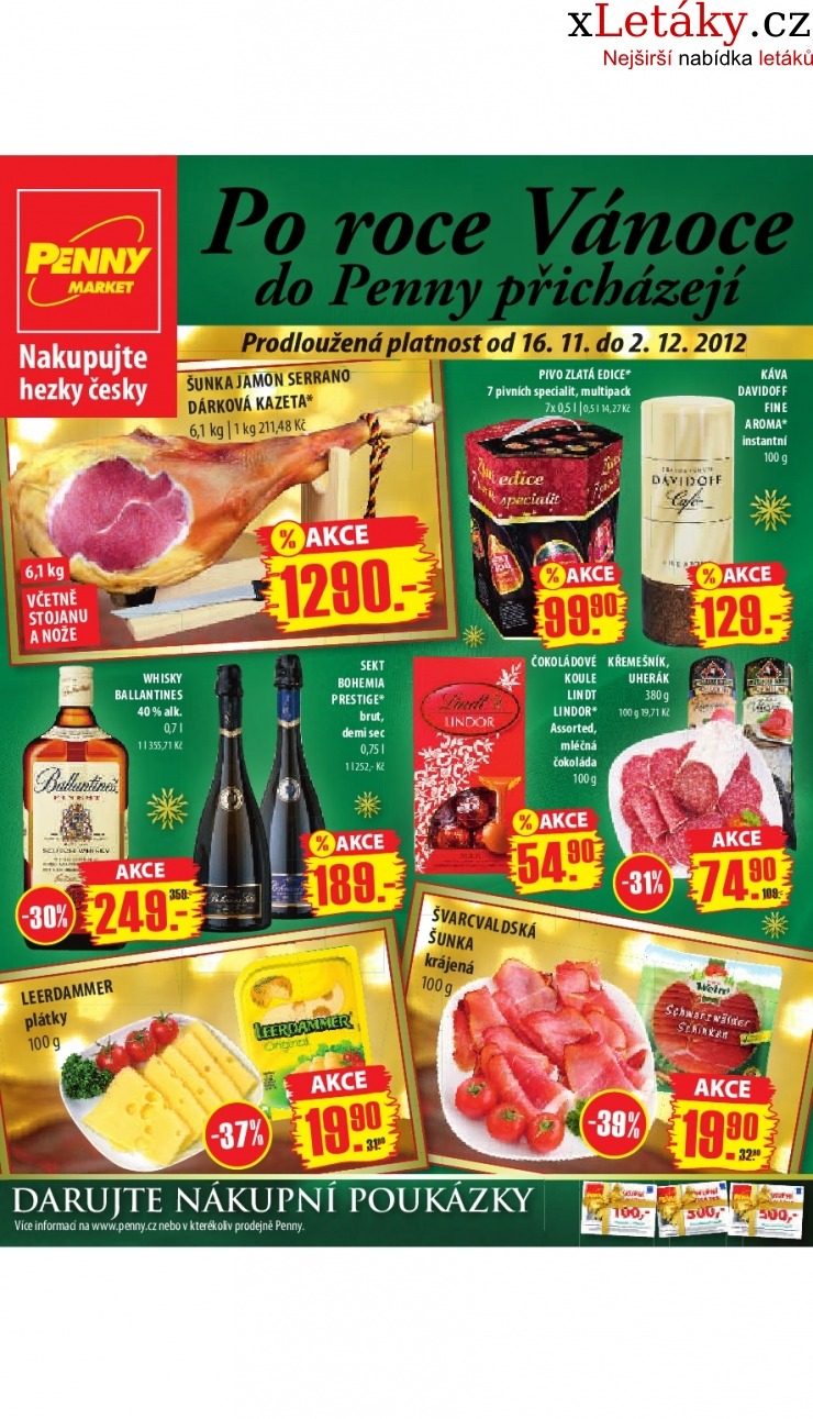 letk Penny Market - Vnoce letk strana 1