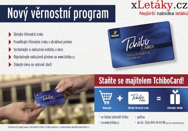 leták Tchibo leták strana 1 leták Tchibo leták strana 1