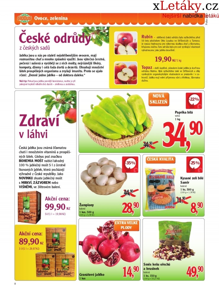 leták Globus leták strana 1 leták Globus leták strana 1
