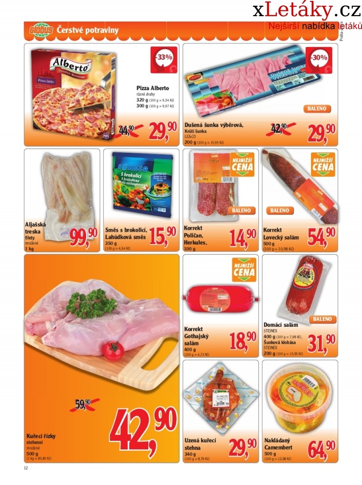 leták Globus leták strana 1 leták Globus leták strana 1