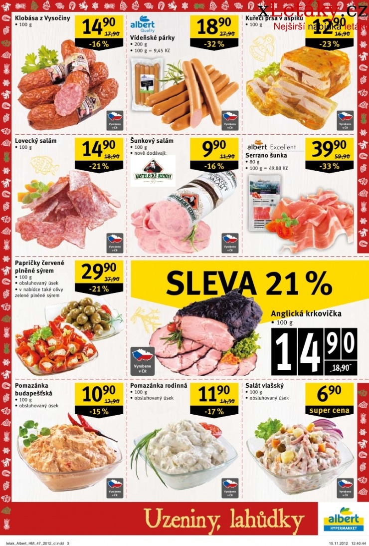 leták Albert Hypermarket akční leták strana 1 leták Albert Hypermarket akční leták strana 1