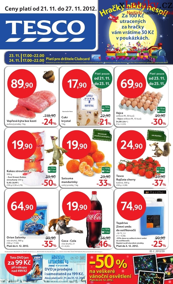 letk Tesco - velk hypermarket aktuln letk strana 1
