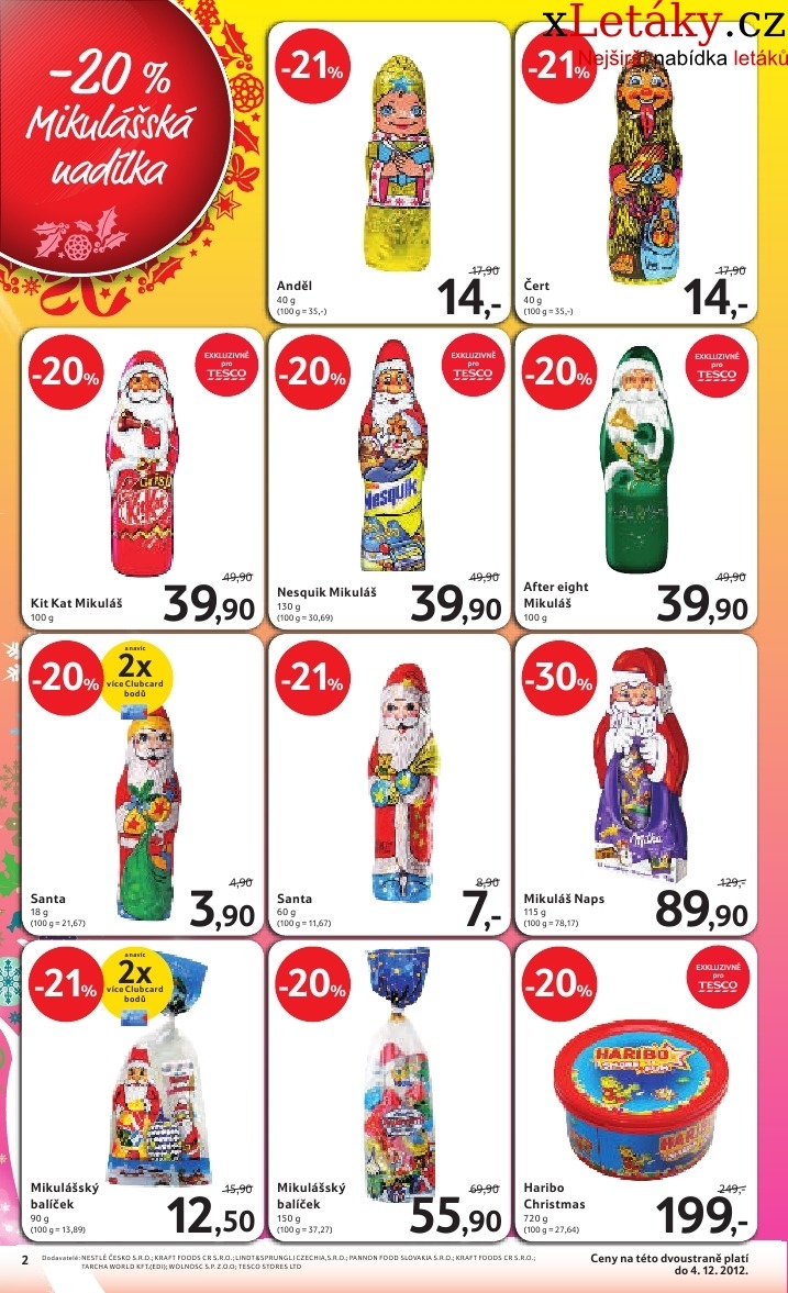 leták Tesco - velký hypermarket aktuální leták strana 1 leták Tesco - velký hypermarket aktuální leták strana 1