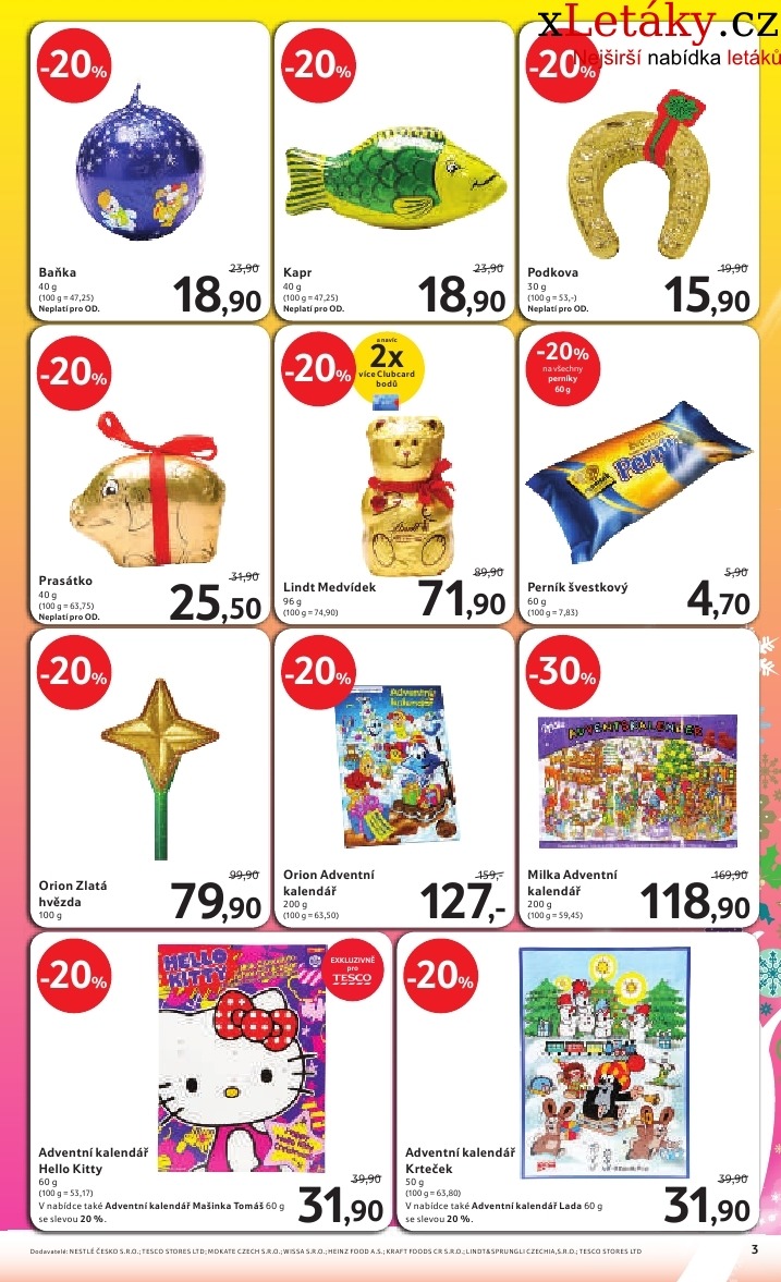 leták Tesco - velký hypermarket aktuální leták strana 1 leták Tesco - velký hypermarket aktuální leták strana 1
