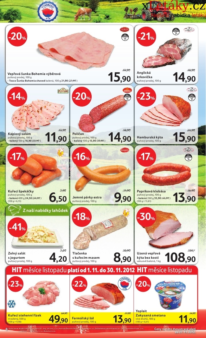 leták Tesco - velký hypermarket aktuální leták strana 1 leták Tesco - velký hypermarket aktuální leták strana 1