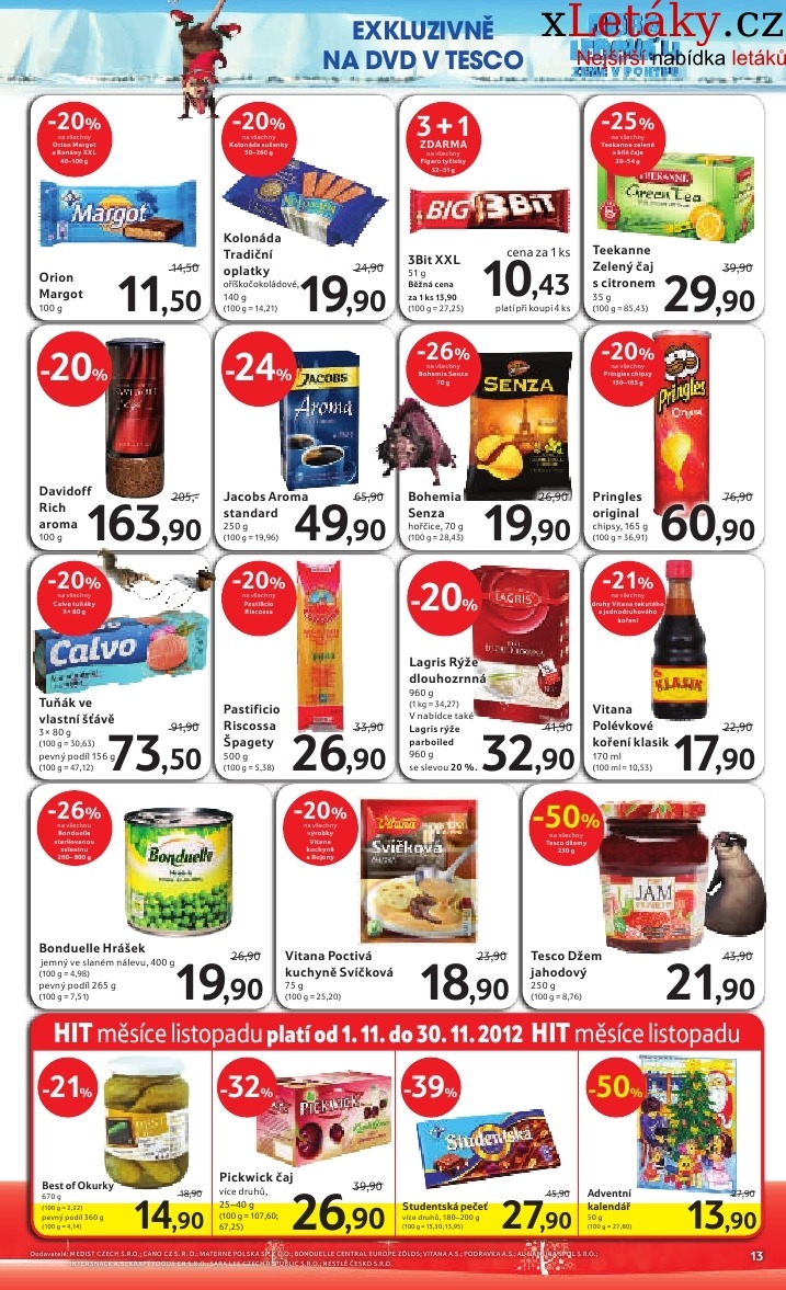 leták Tesco - velký hypermarket aktuální leták strana 1 leták Tesco - velký hypermarket aktuální leták strana 1